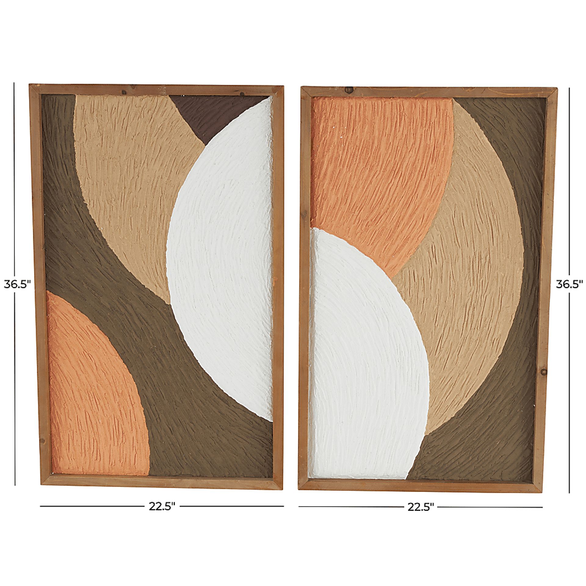 Sanli Brown Wall Decor - Image 6
