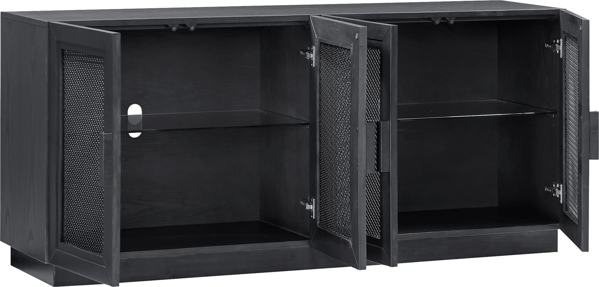 Sanpat Black 72.5 in. Console - Image 4