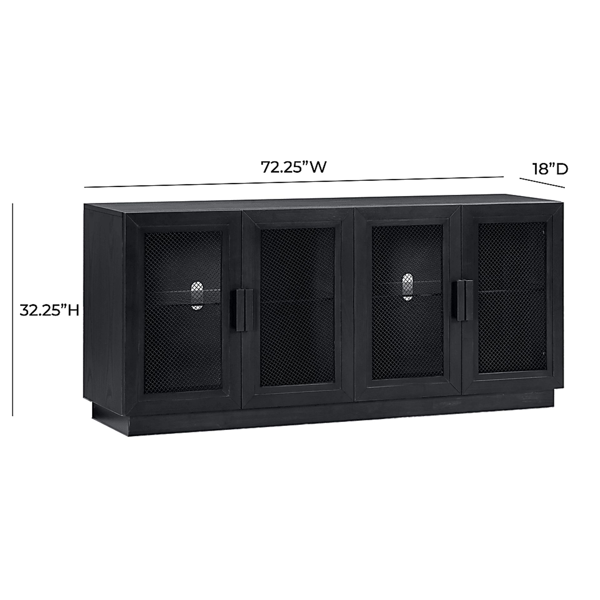 Sanpat Black 72.5 in. Console - Image 10