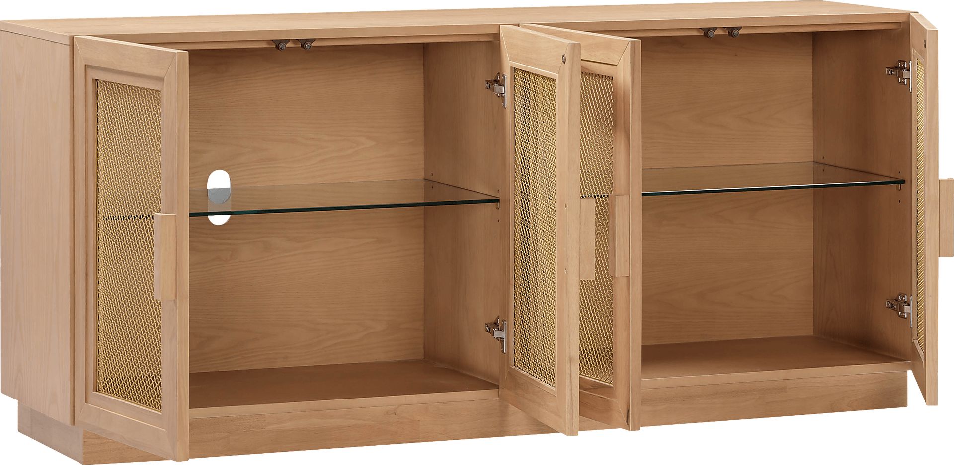 Sanpat Brown 72.5 in. Console - Image 4