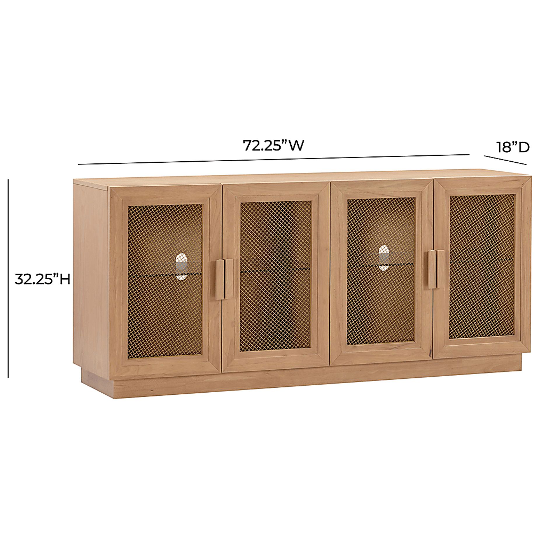 Sanpat Brown 72.5 in. Console - Image 10