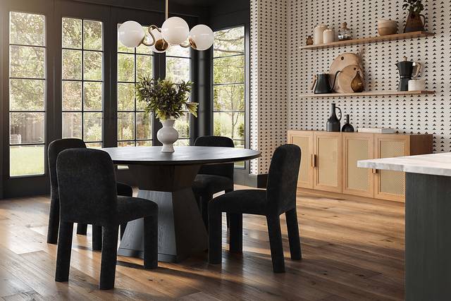 Sanpat I Black Dining Table - Thumbnail - Image 2