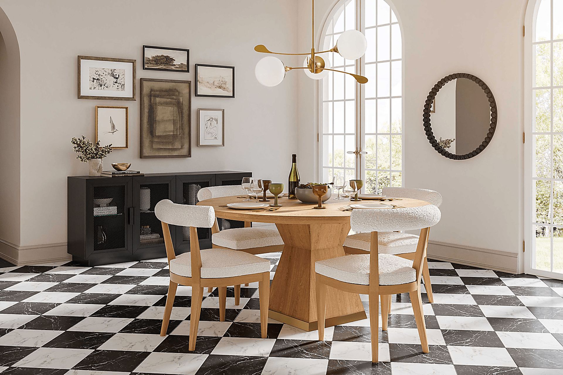 Sanpat I Brown Dining Table - Image 2