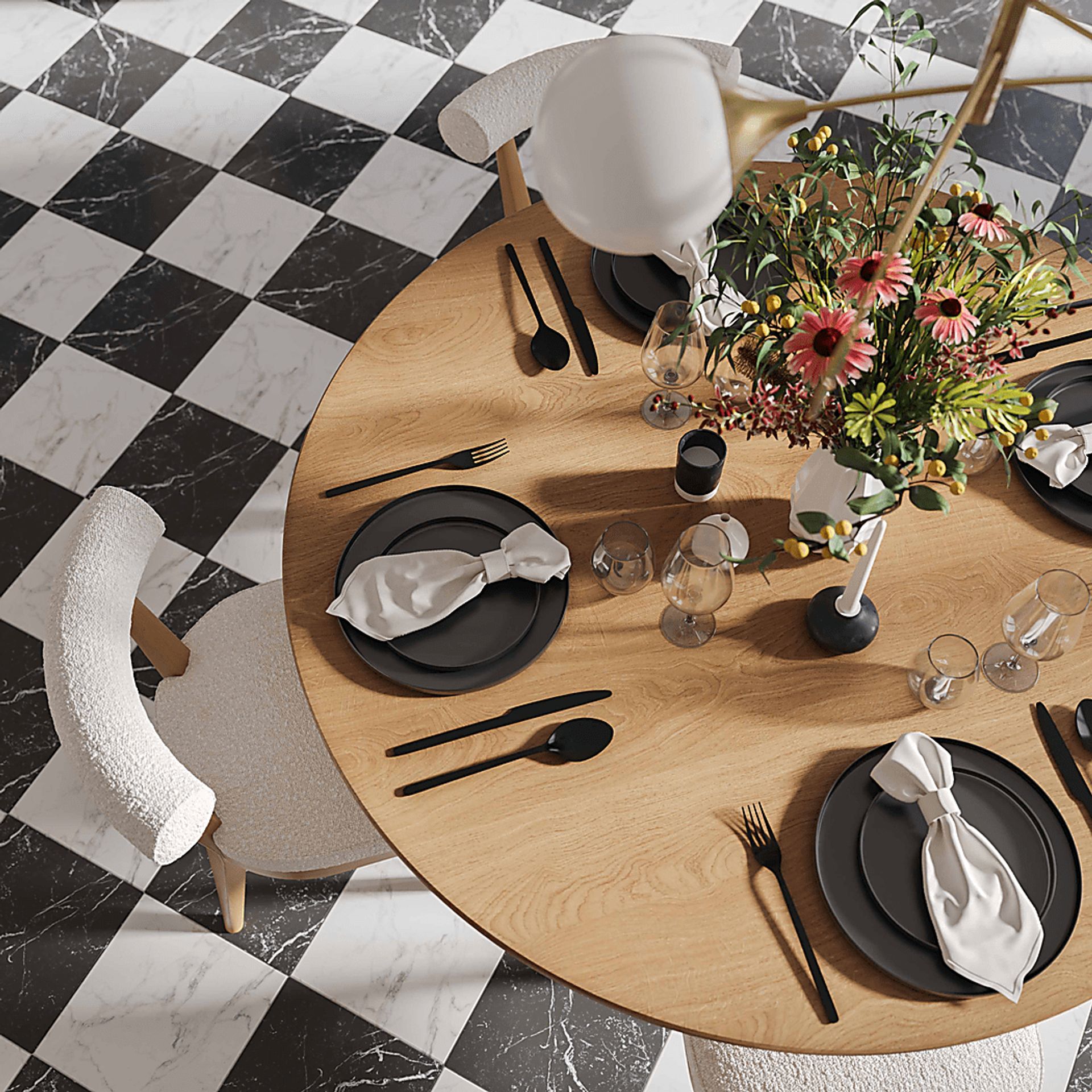 Sanpat I Brown Dining Table - Image 6