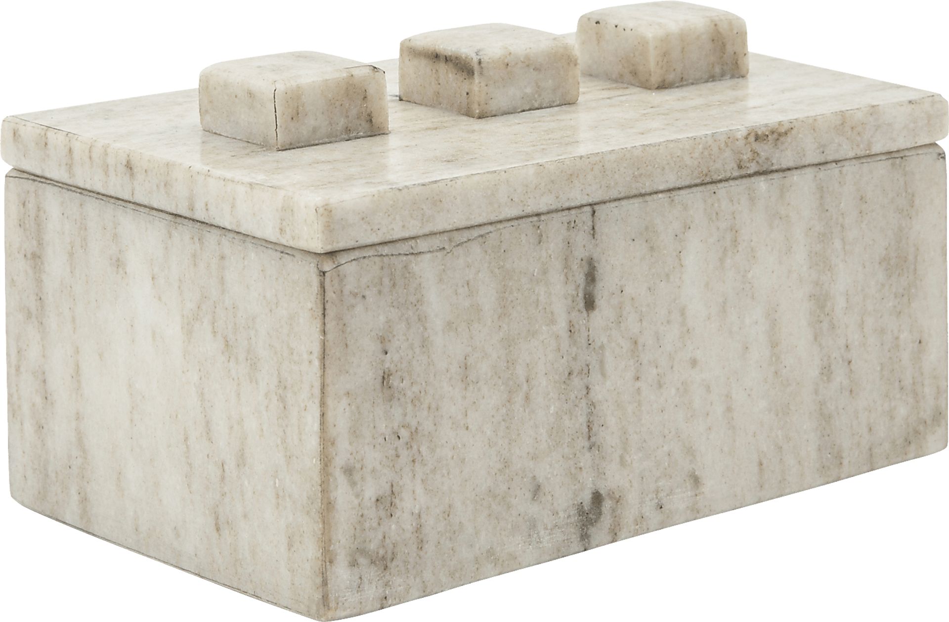 Sanssones Gray Decorative Box - Image 1