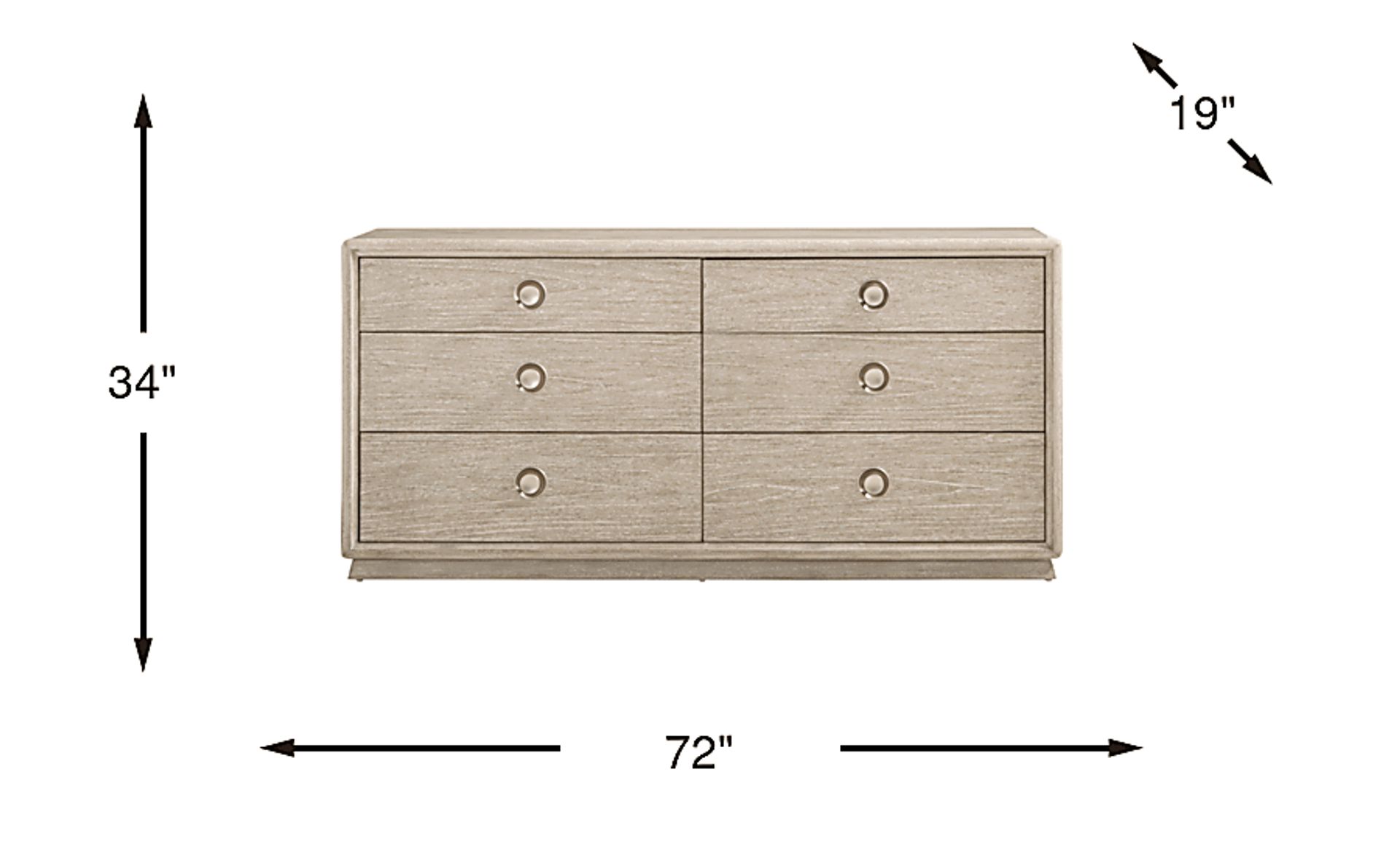 Dimension Image. Please refer to the Dimension Tab on this page for dimension details.