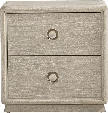 Santa Clarita Light Gray Nightstand