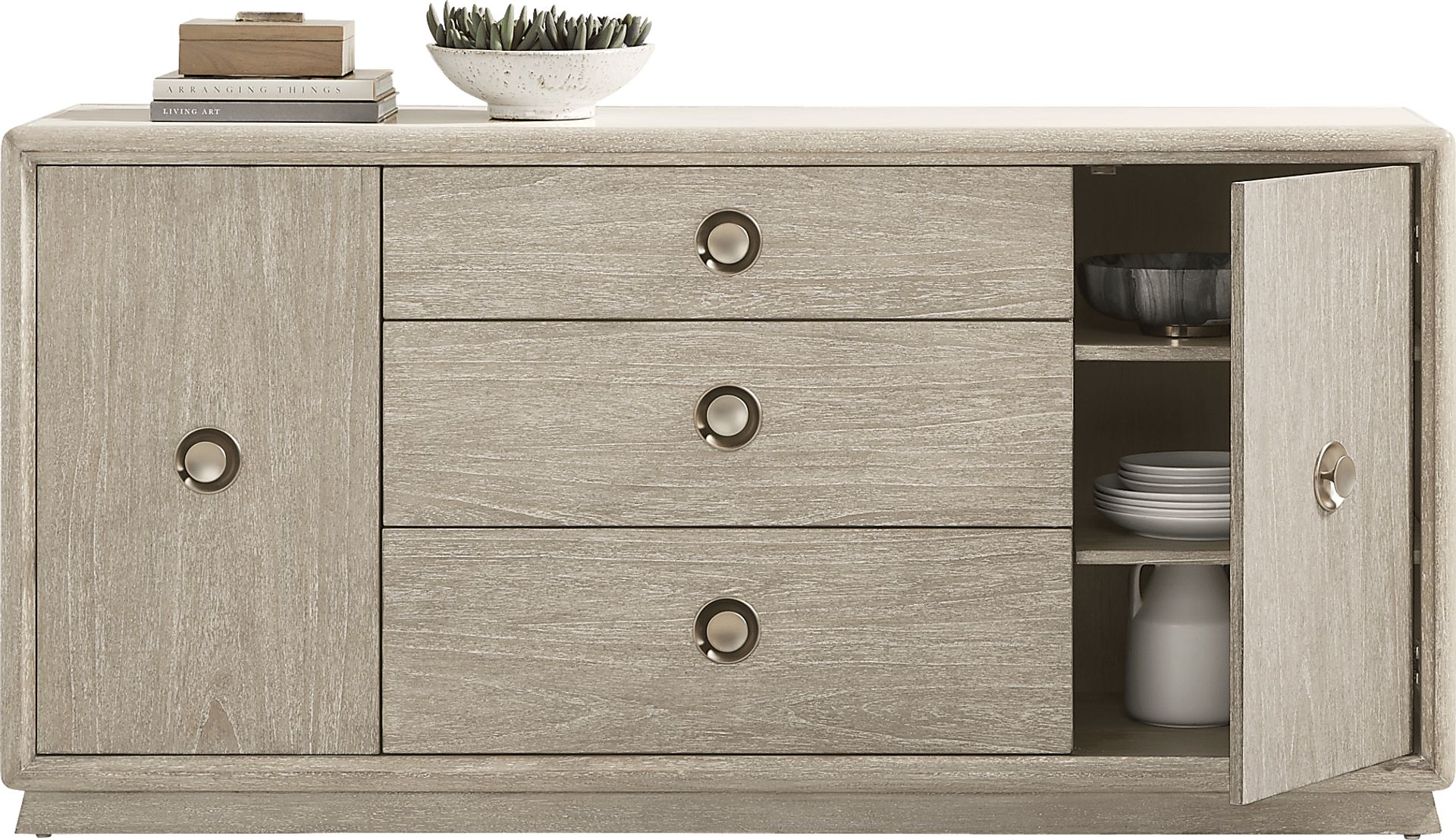 Santa Clarita Light Gray Server - Image 2