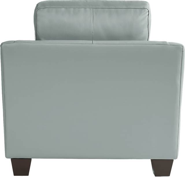 Santa Croce Mint Leather 6 Pc Living Room - Thumbnail - Image 10