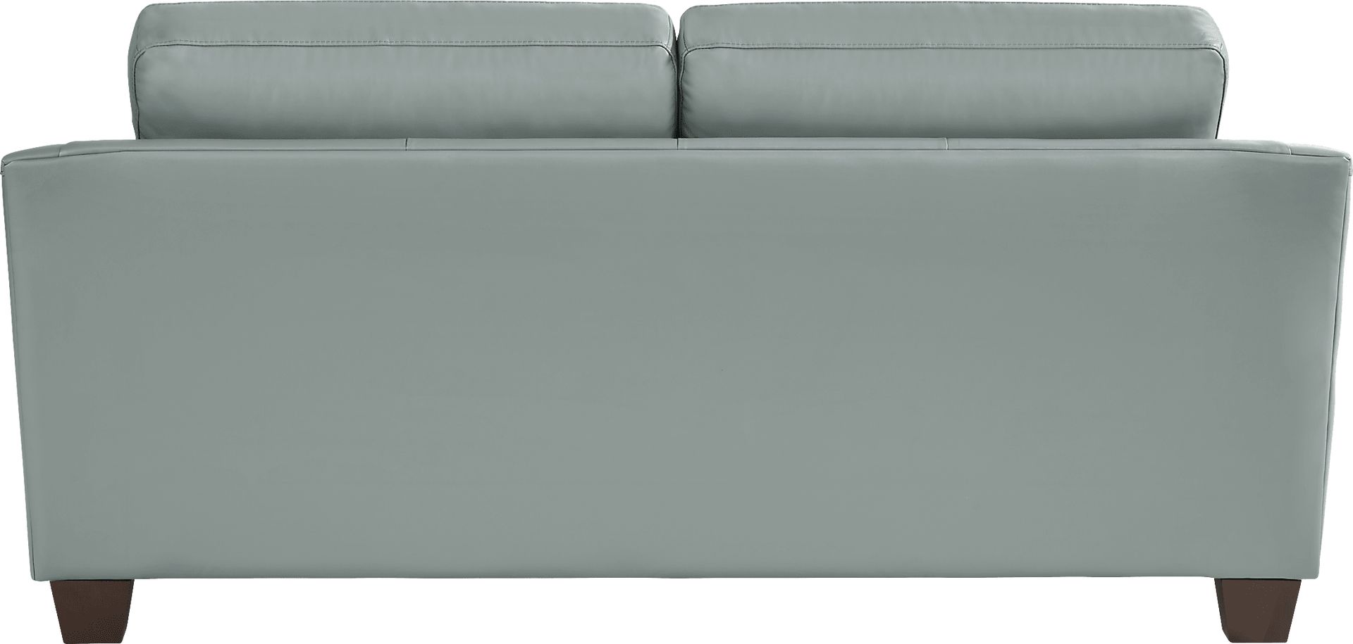 Santa Croce 3 Pc Mint Leather Living Room - Image 7