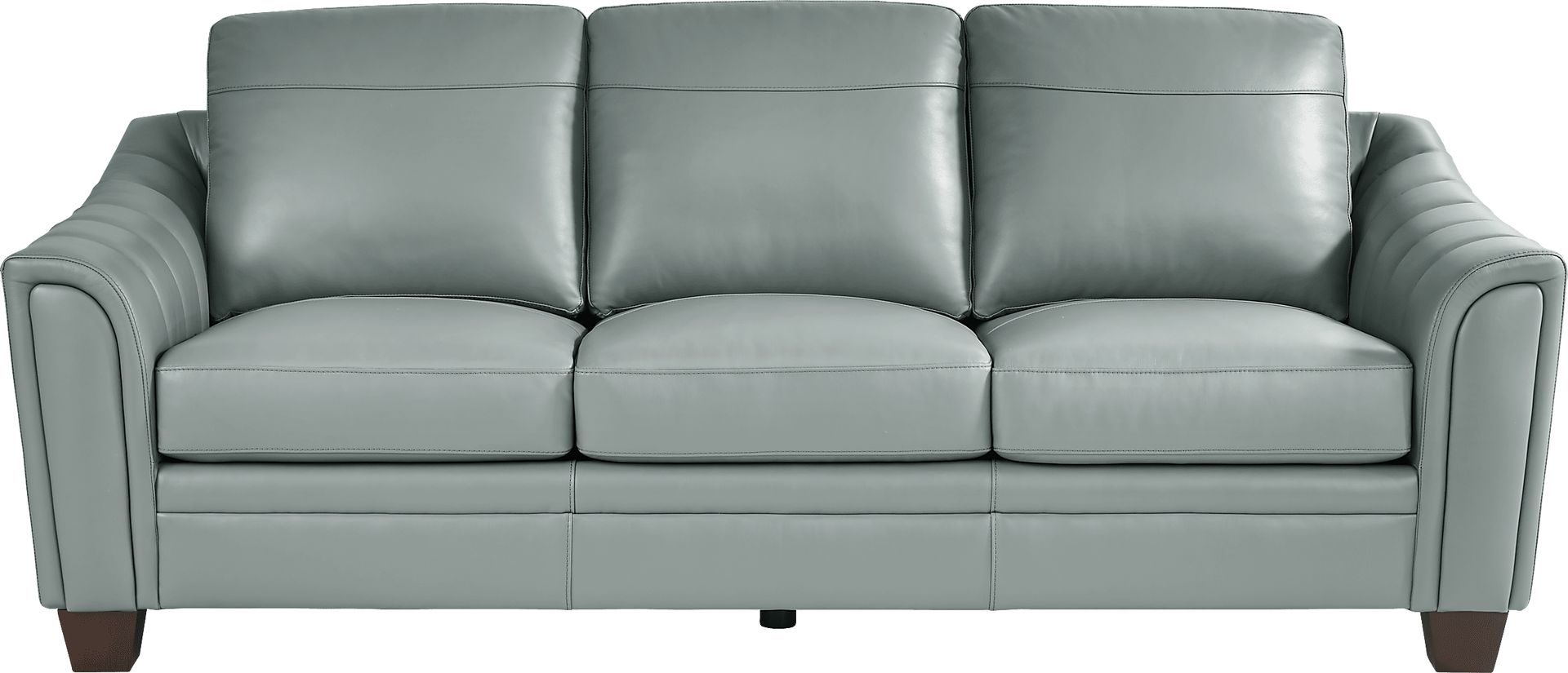 Santa Croce Mint Leather Sofa - Image 1