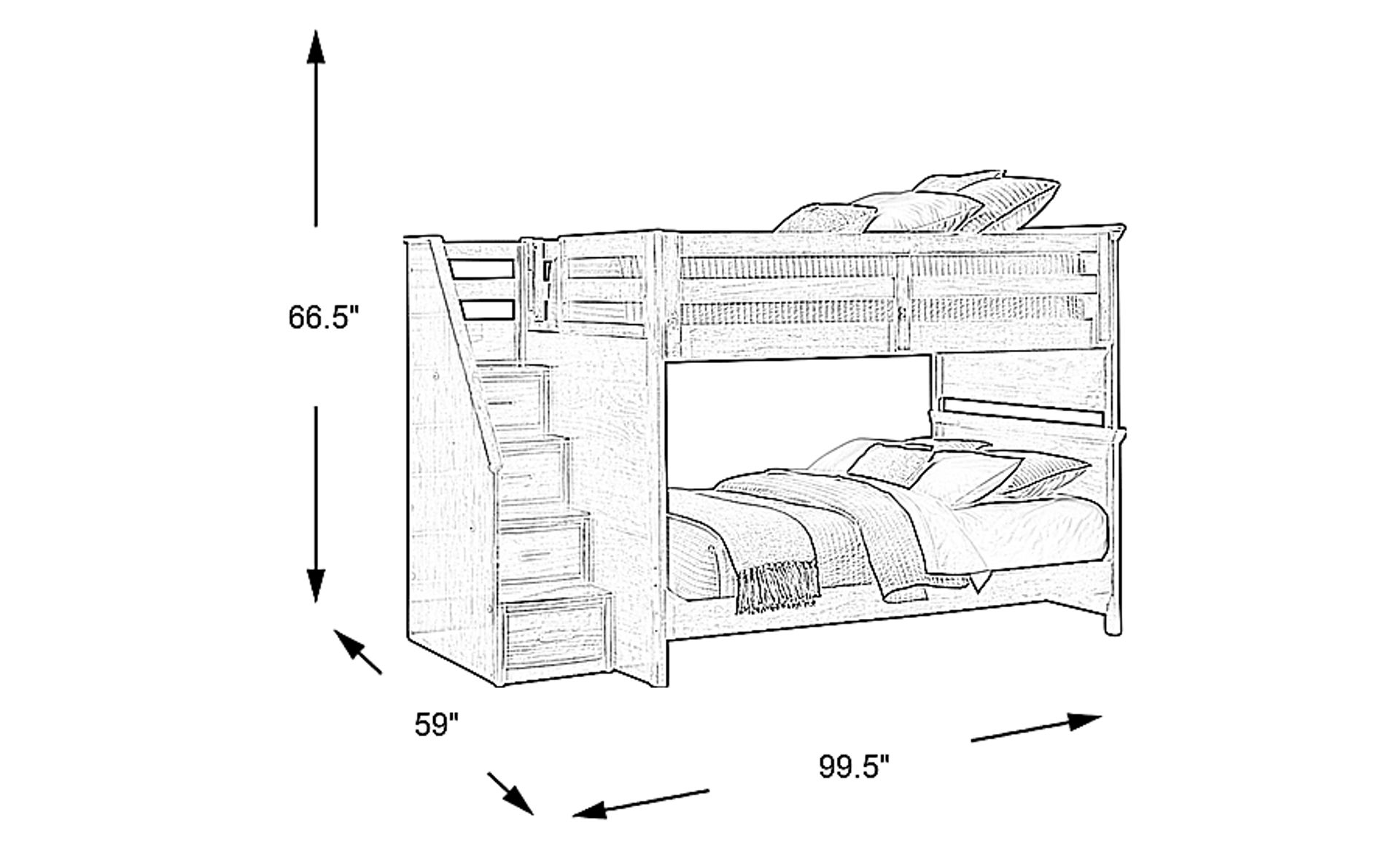 Dimension Image. Please refer to the Dimension Tab on this page for dimension details.
