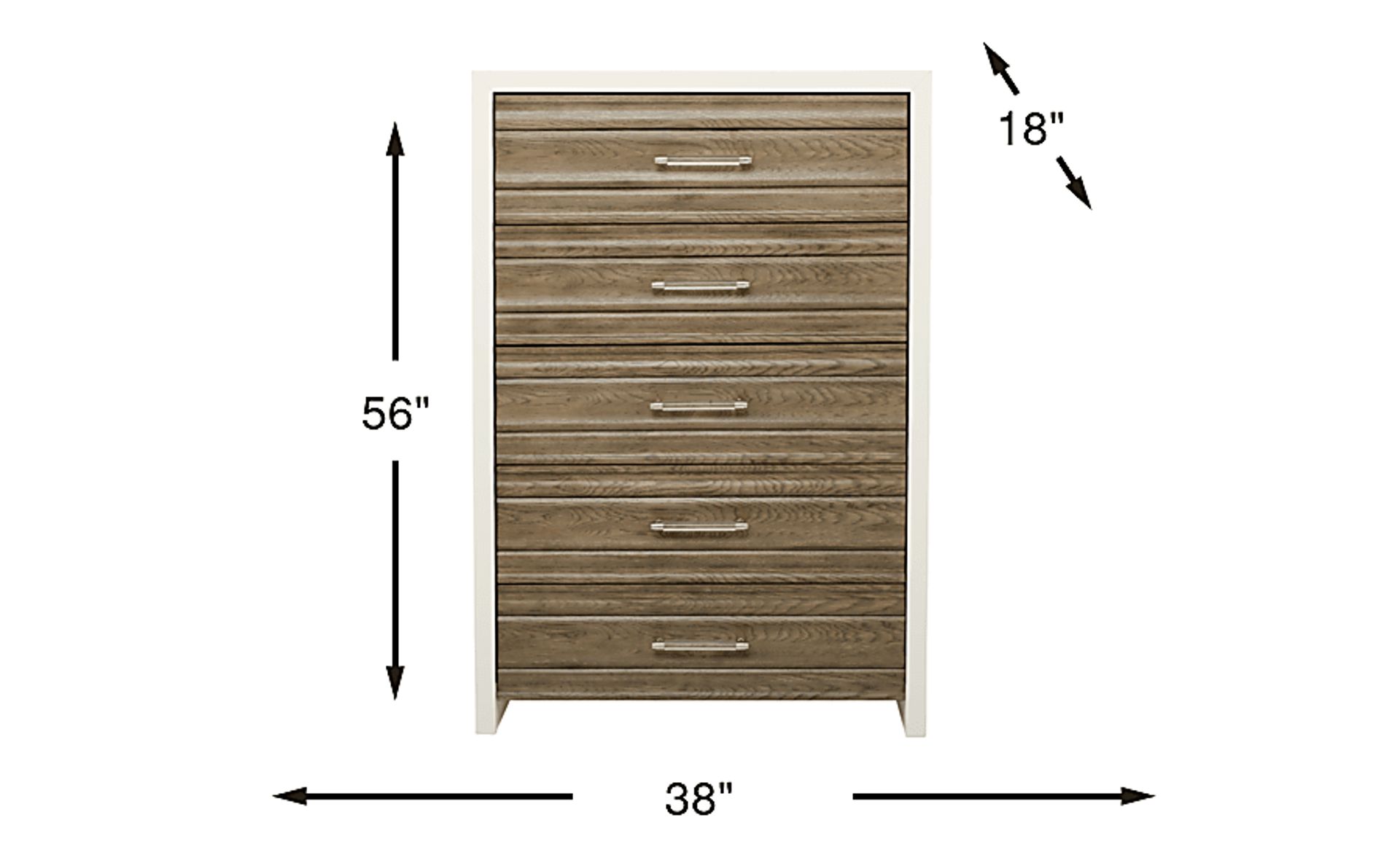 Dimension Image. Please refer to the Dimension Tab on this page for dimension details.