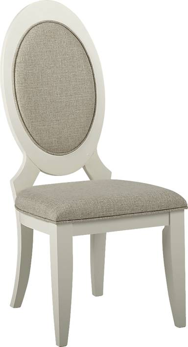 oval back side chair
