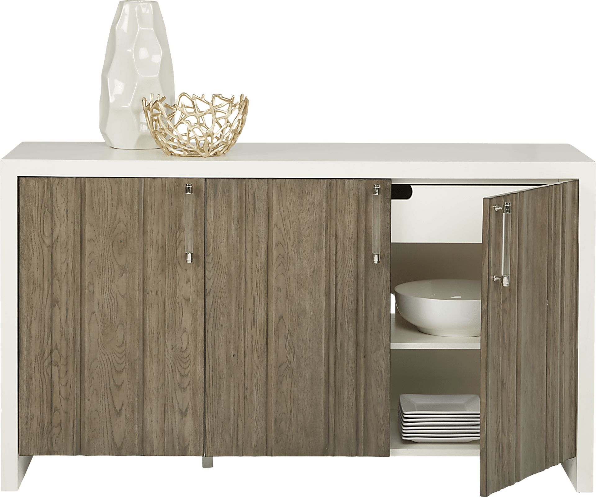 Santa Fiora White 8 Pc Rectangle Dining Room - Image 3