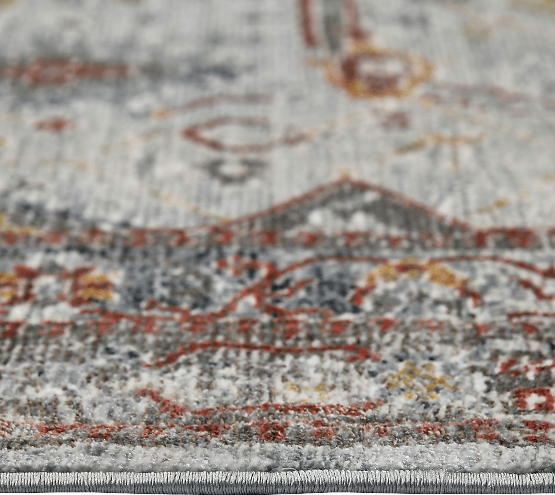 Santhope Red 2'6 x 7'10 Runner Rug - Image 3