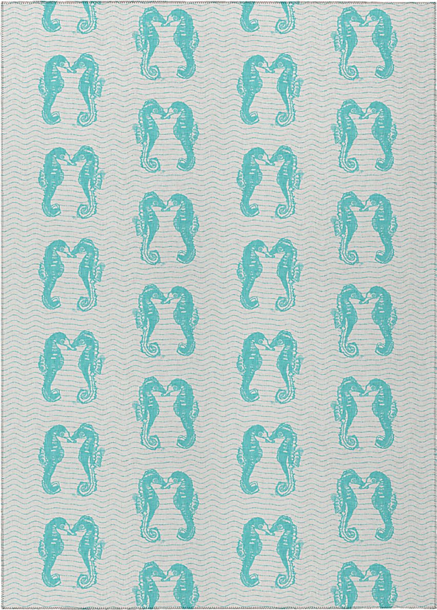 Santoli Blue 8' x 10' Rug