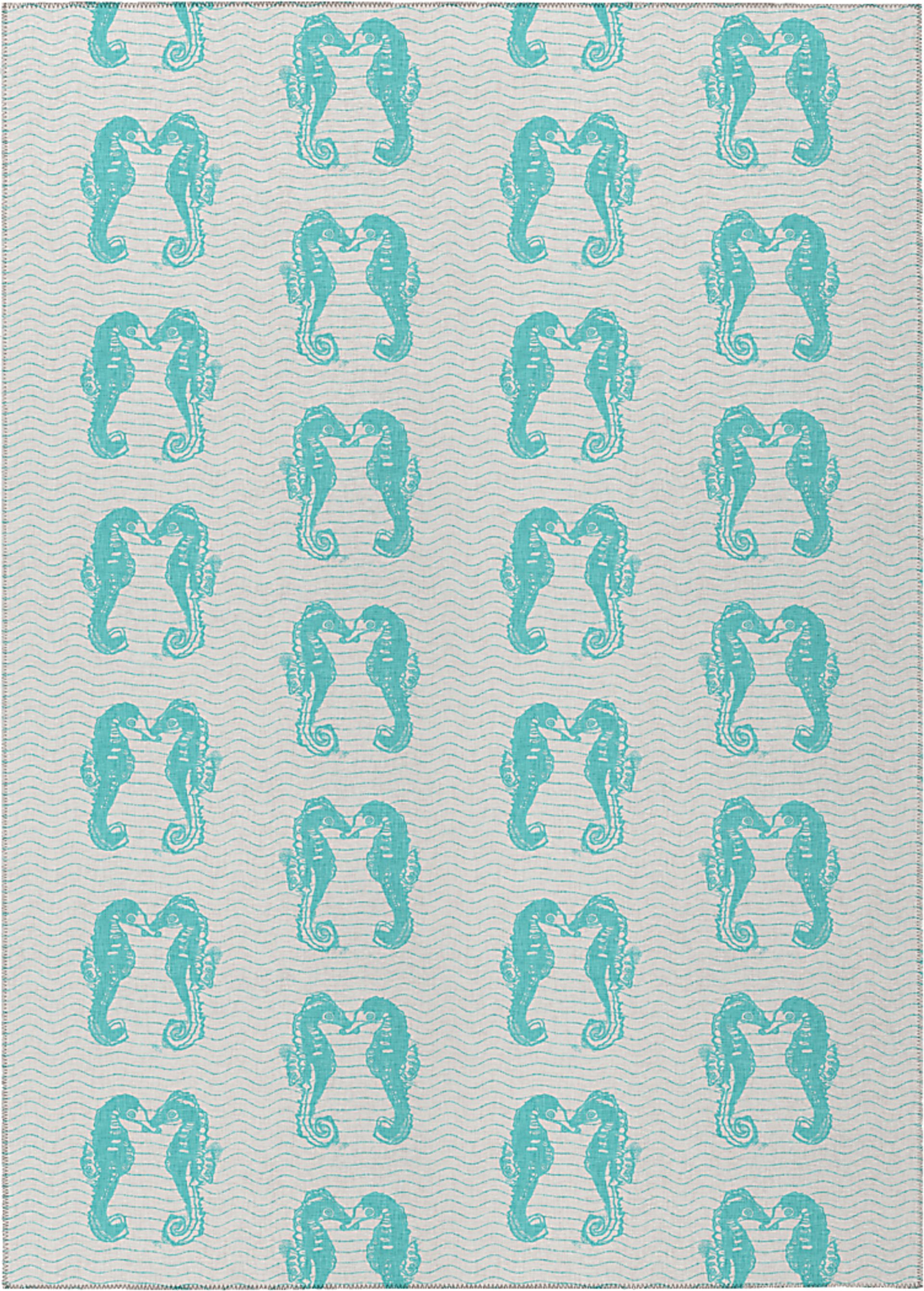 Santoli Blue 8' x 10' Rug - Image 1