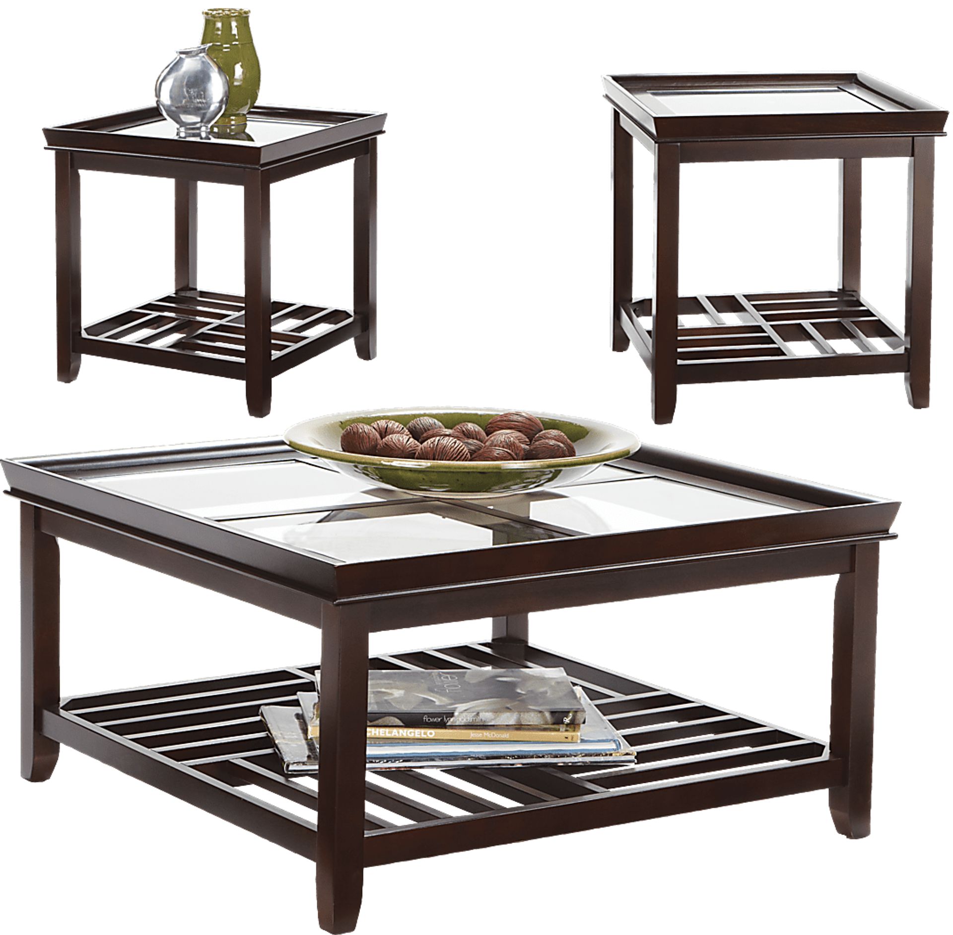 Santos 3 Pc Table Set - Image 1