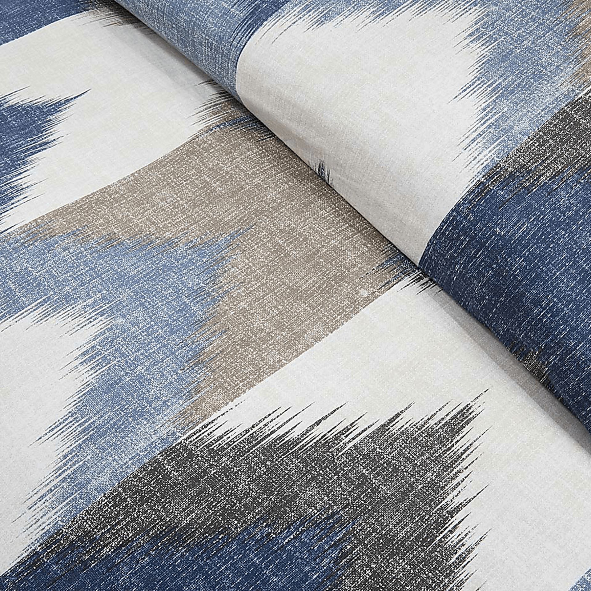 Santro Navy 3 Pc King/California King Comforter Set - Image 3