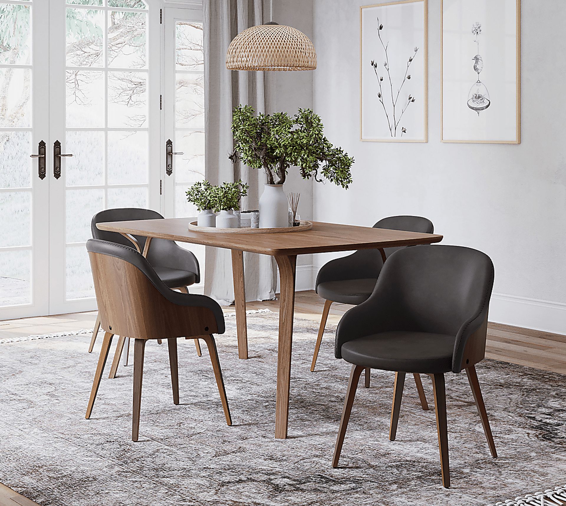 Sappington Brown Arm Chair - Image 2
