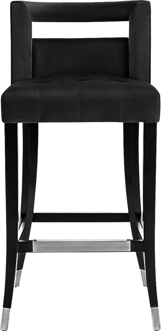 Saraelle Black Counter Height Stool - Thumbnail - Image 2