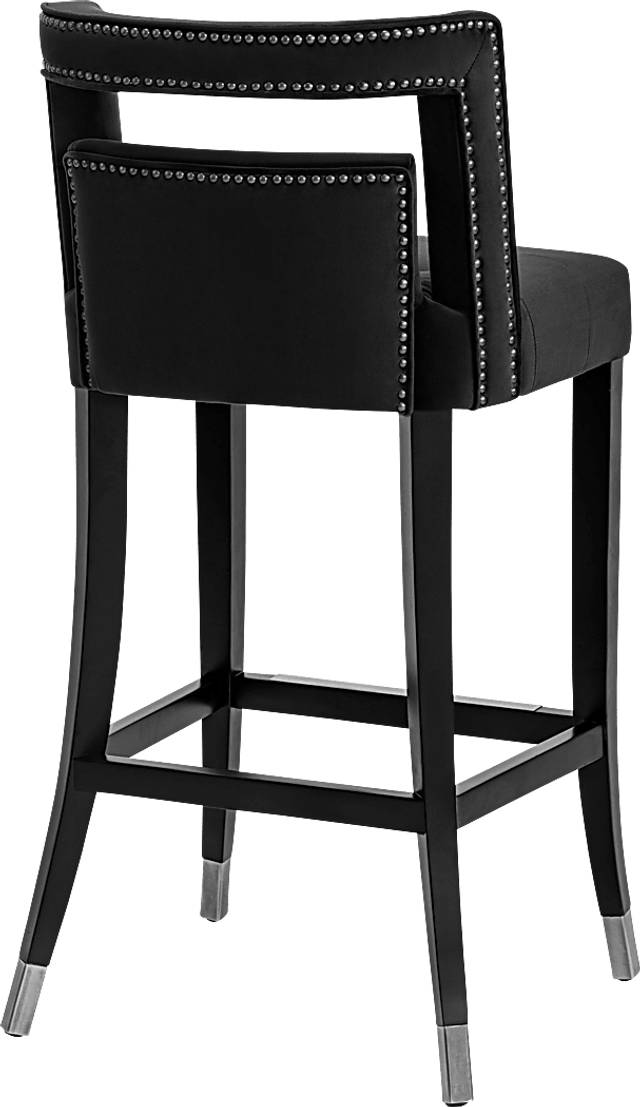 Saraelle Black Counter Height Stool - Thumbnail - Image 3