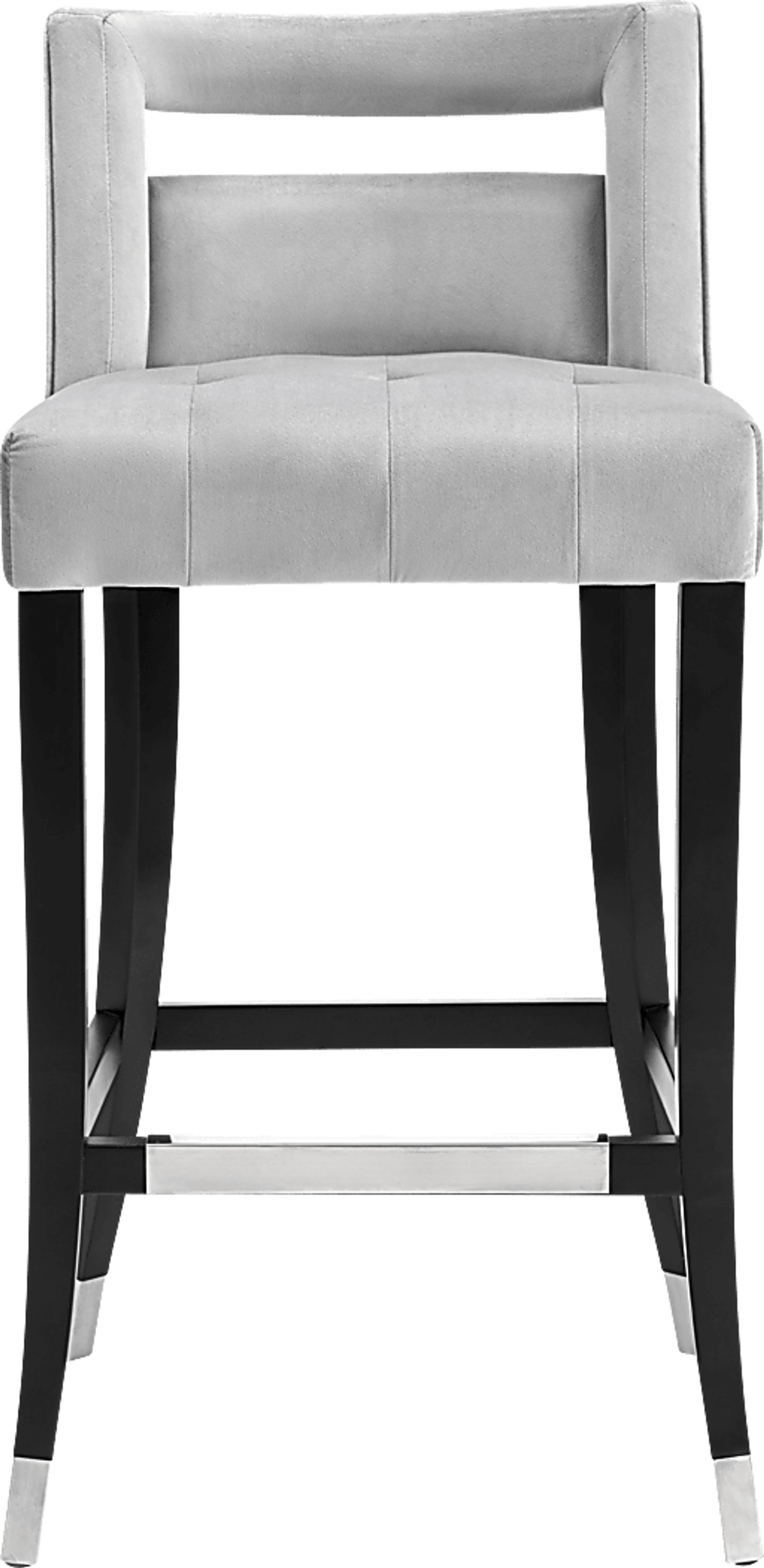 Saraelle Gray Barstool - Image 2