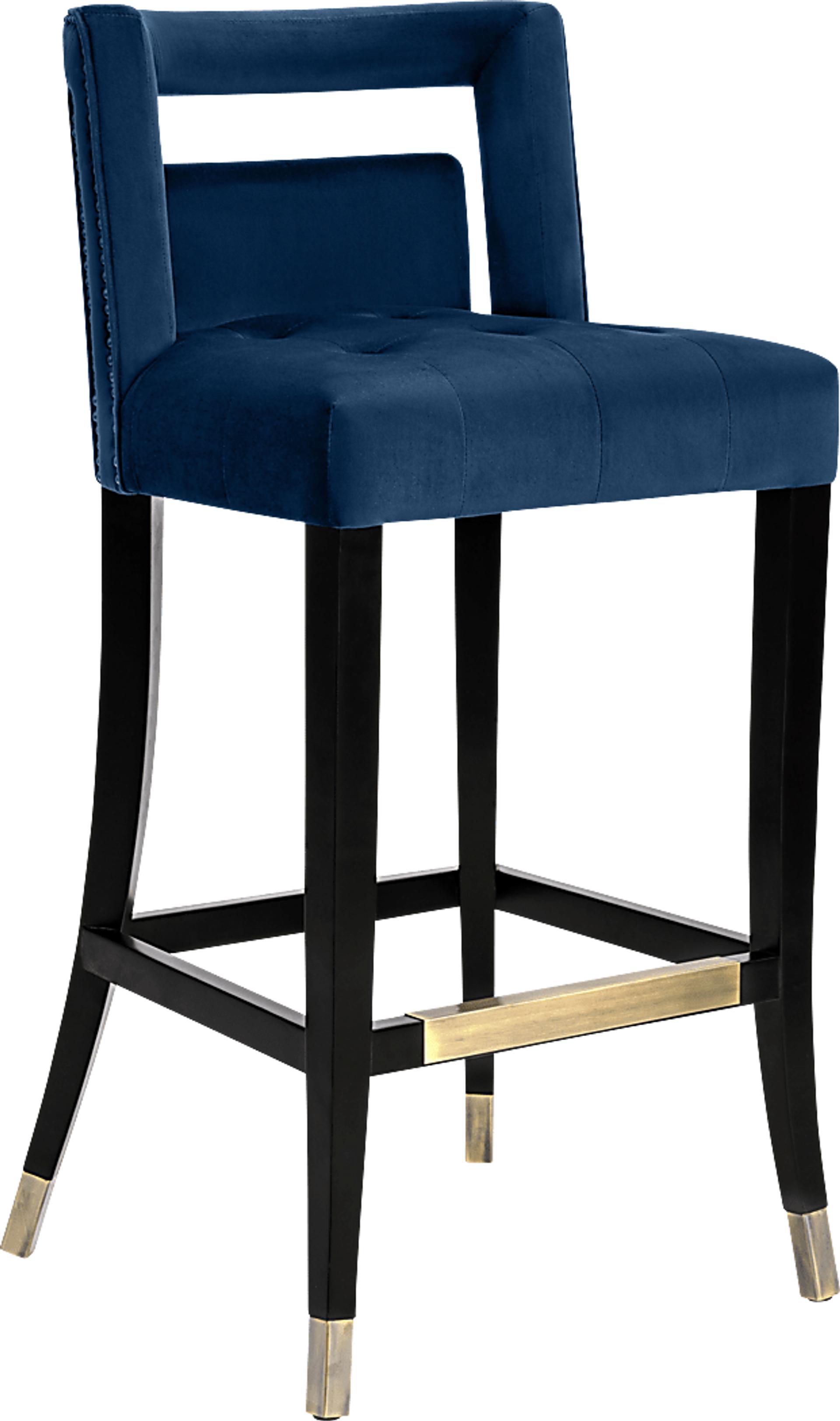 Saraelle Navy Barstool
