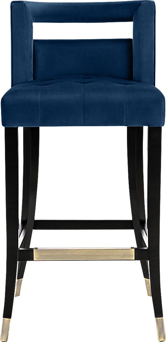 Saraelle Navy Counter Height Stool Rooms To Go