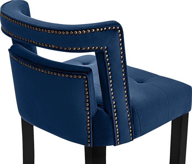 Saraelle Navy Counter Height Stool - Thumbnail - Image 4