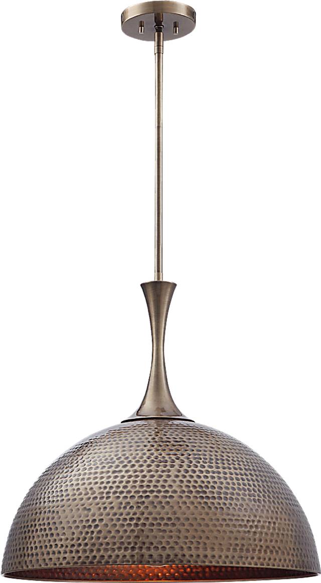 Sarah Brass Pendant - Thumbnail - Image 2