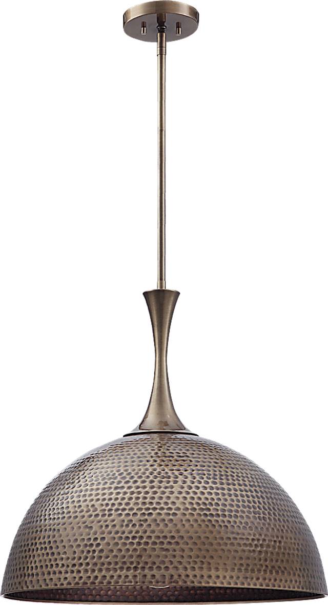 Sarah Brass Pendant - Thumbnail - Image 3