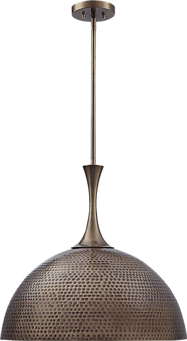 Sarah Brass Pendant - Thumbnail - Image 4