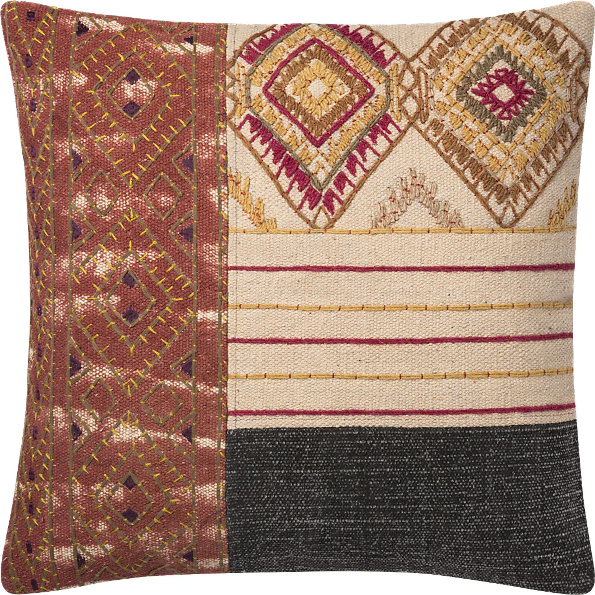 Sarai Orange Accent Pillow - Image 1
