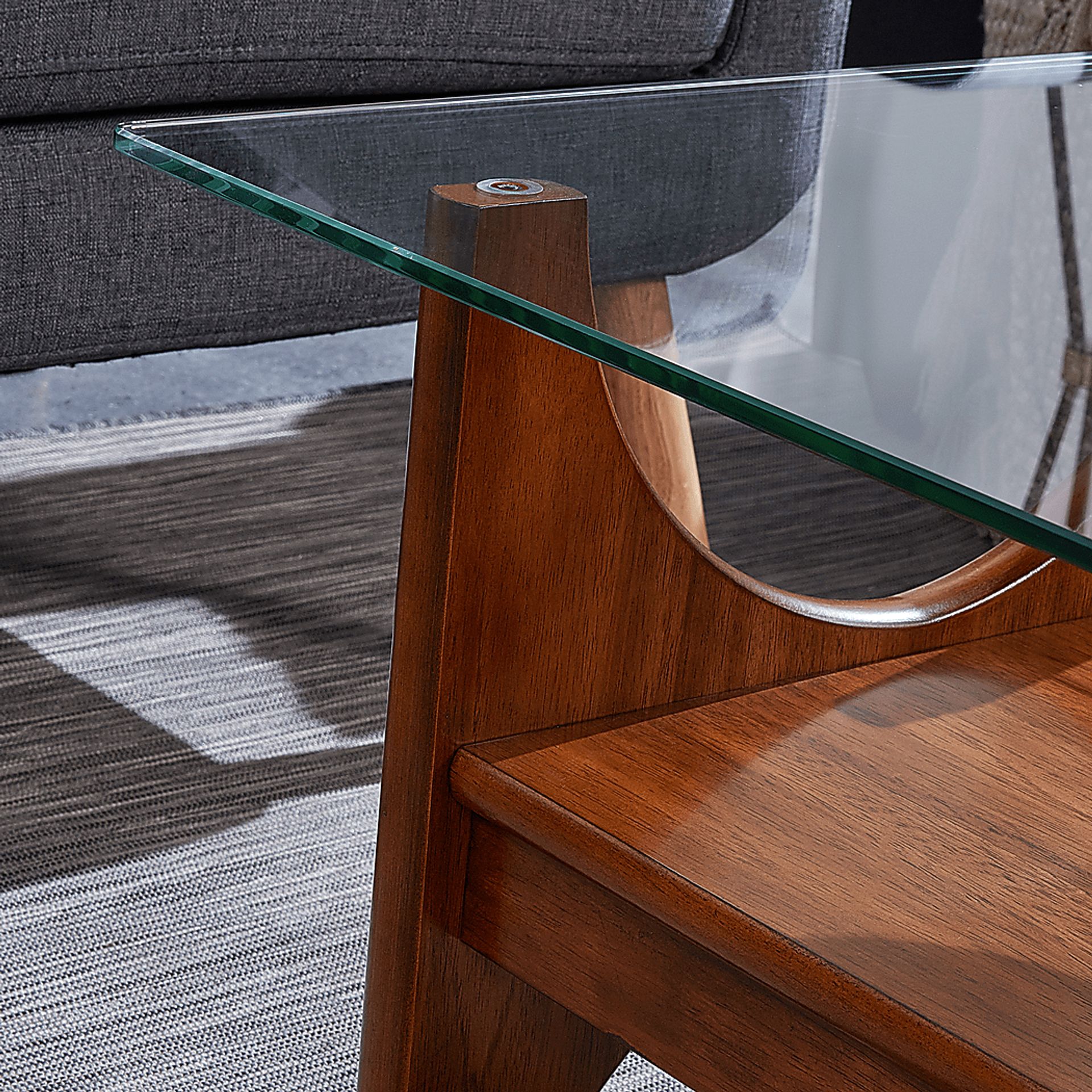 Saranac Brown Cocktail Table - Image 4