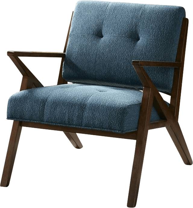 Sarann Blue Accent Chair - Thumbnail - Image 5
