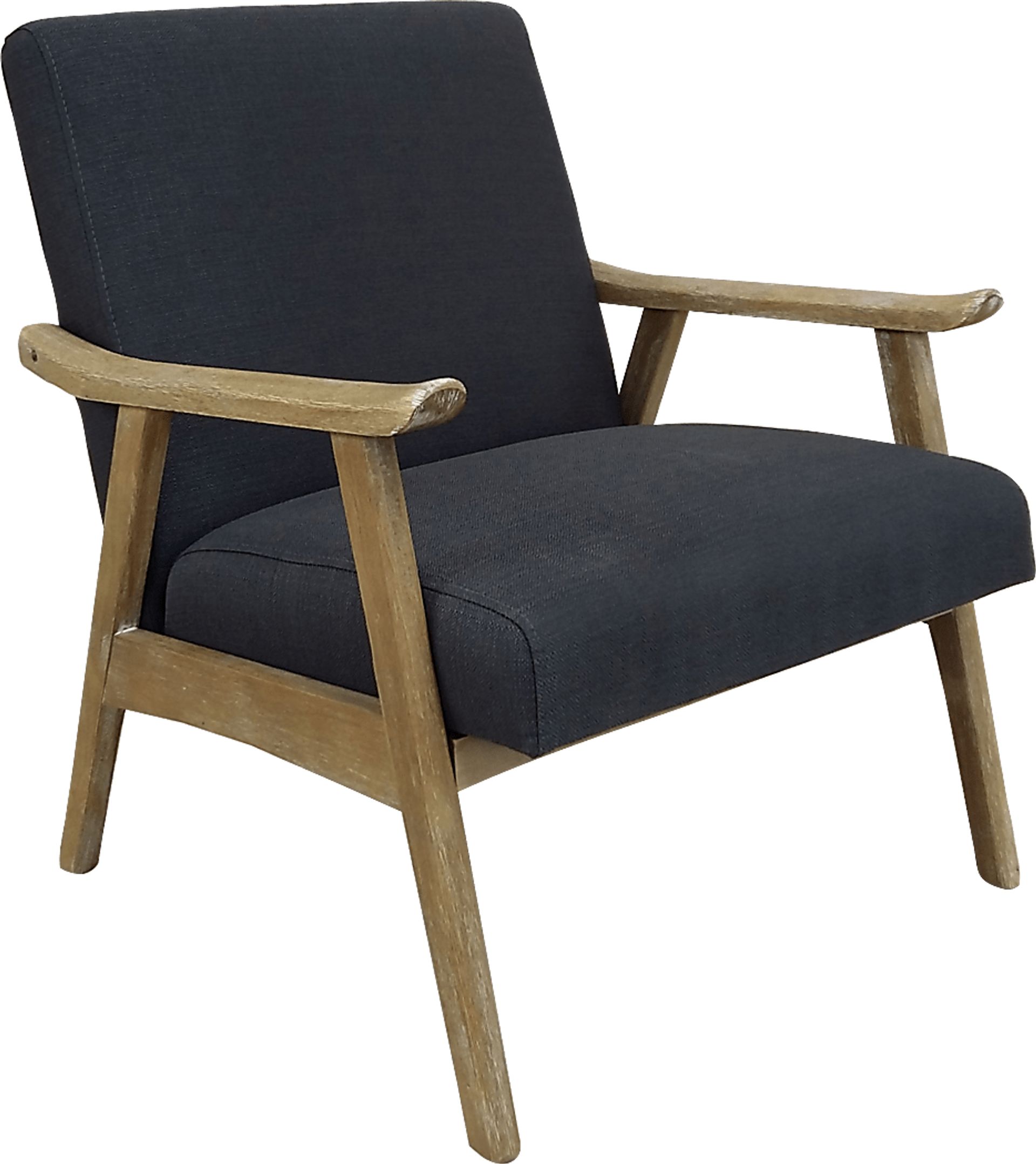 Sarapan I Charcoal Accent Chair - Image 1