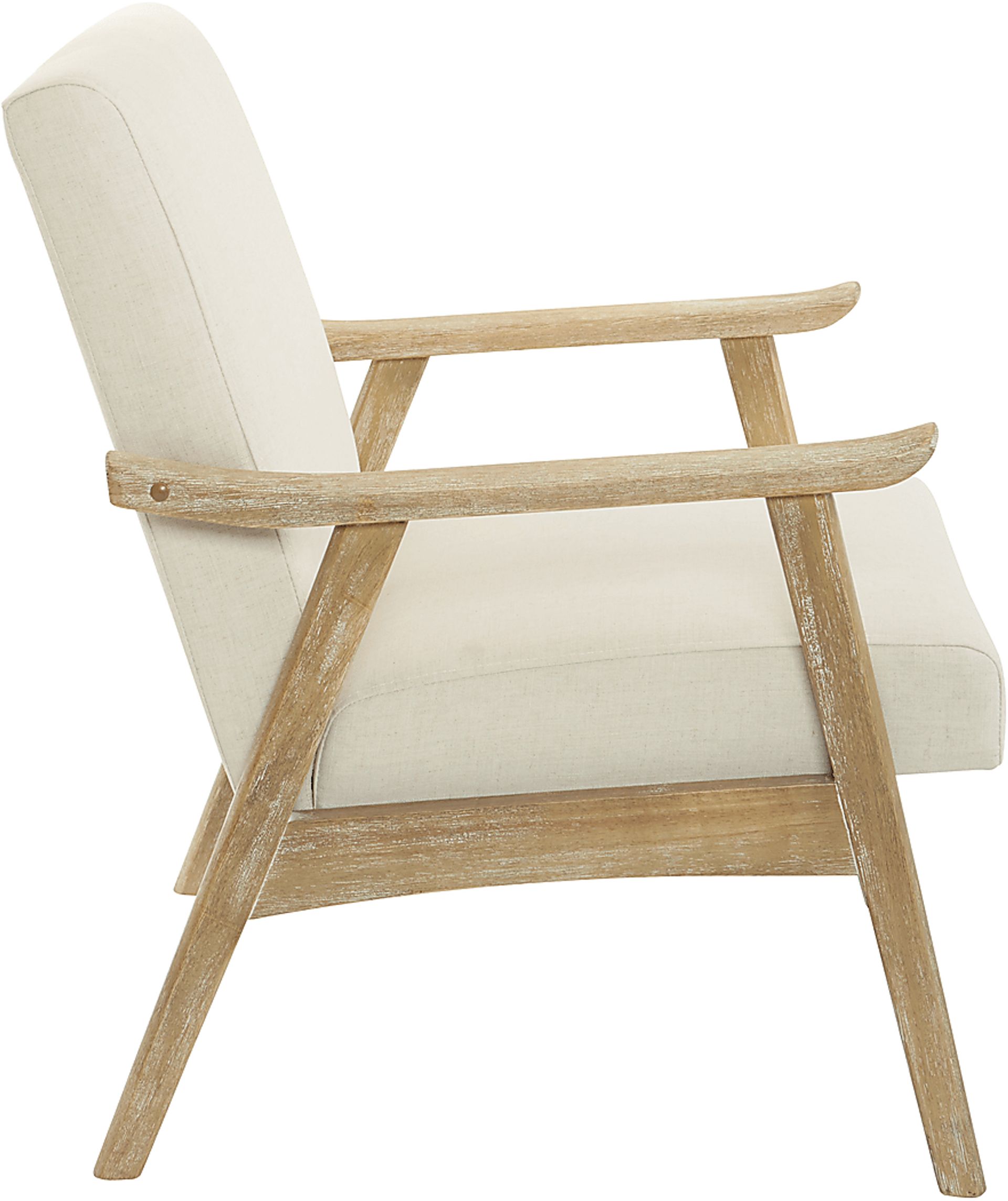 Sarapan I Cream Accent Chair - Image 4