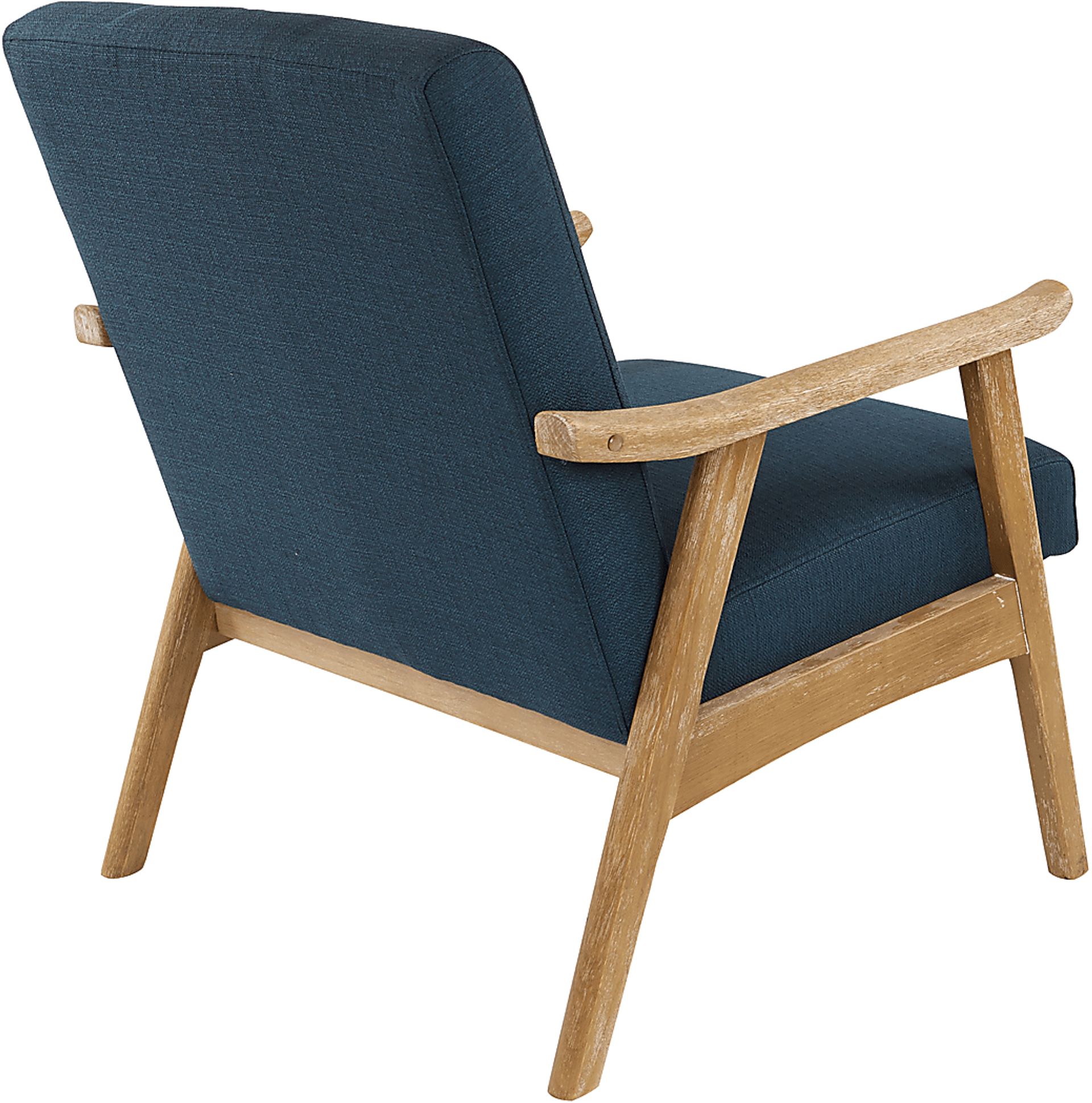 Sarapan I Dark Blue Accent Chair - Image 2