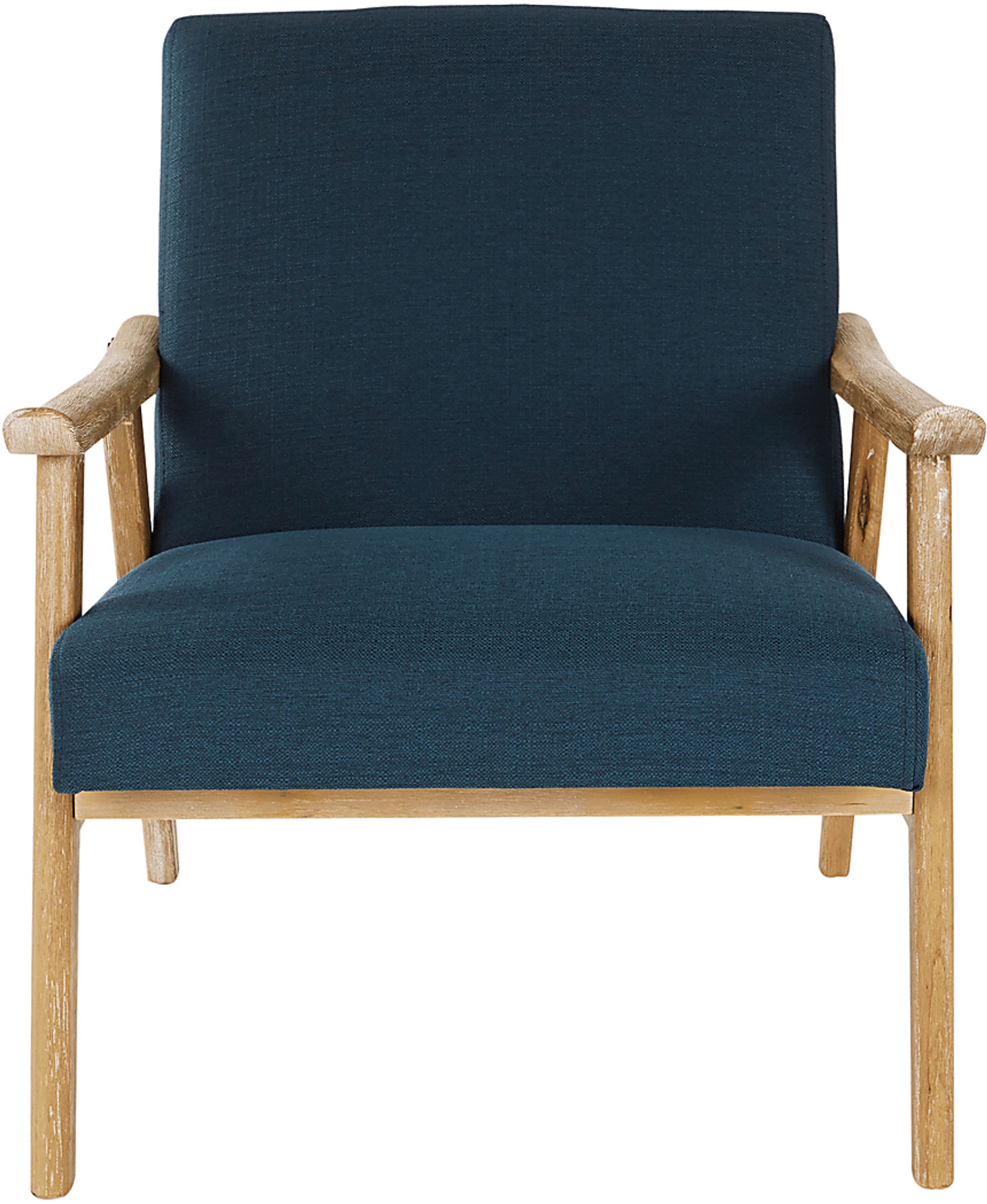 Sarapan I Dark Blue Accent Chair - Image 3