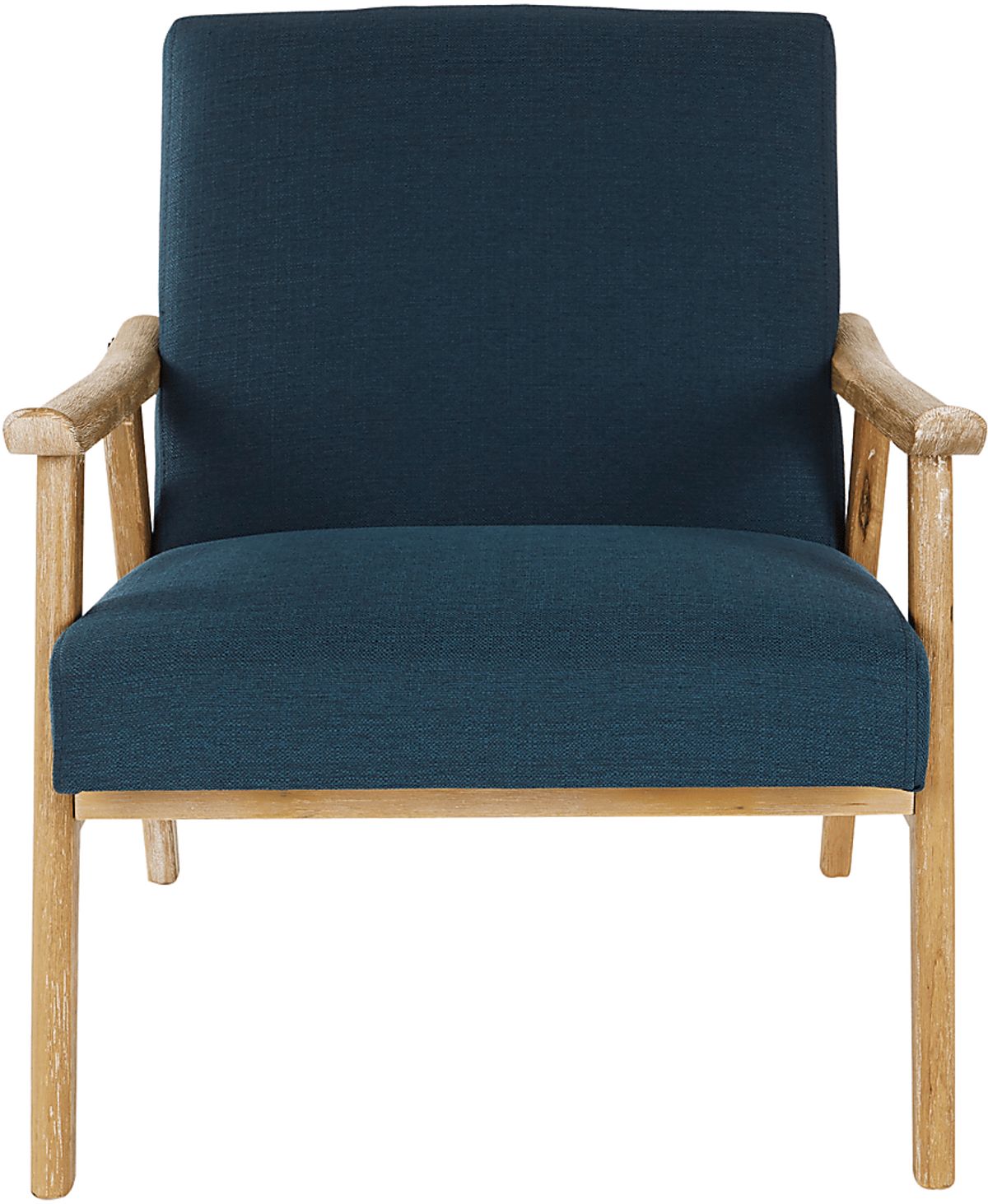Sarapan I Dark Blue Polyester Fabric Accent Chair | Rooms to Go