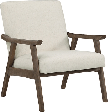 Sarapan II Cream Accent Chair