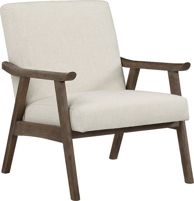 Sarapan II Cream Accent Chair - Thumbnail - Image 1