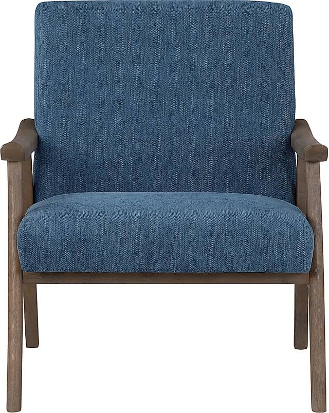 Sarapan II Navy Accent Chair - Thumbnail - Image 5