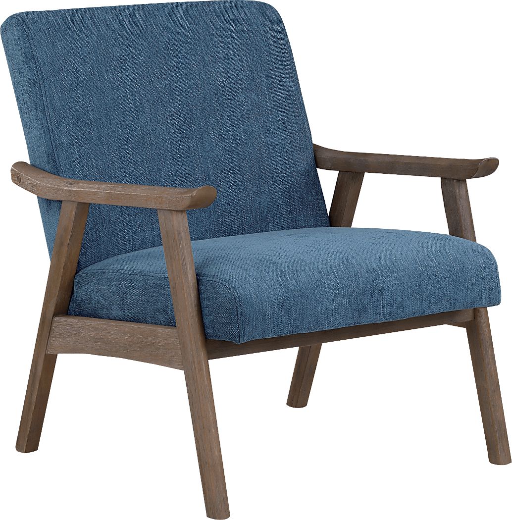 Sarapan II Navy Accent Chair Rooms To Go