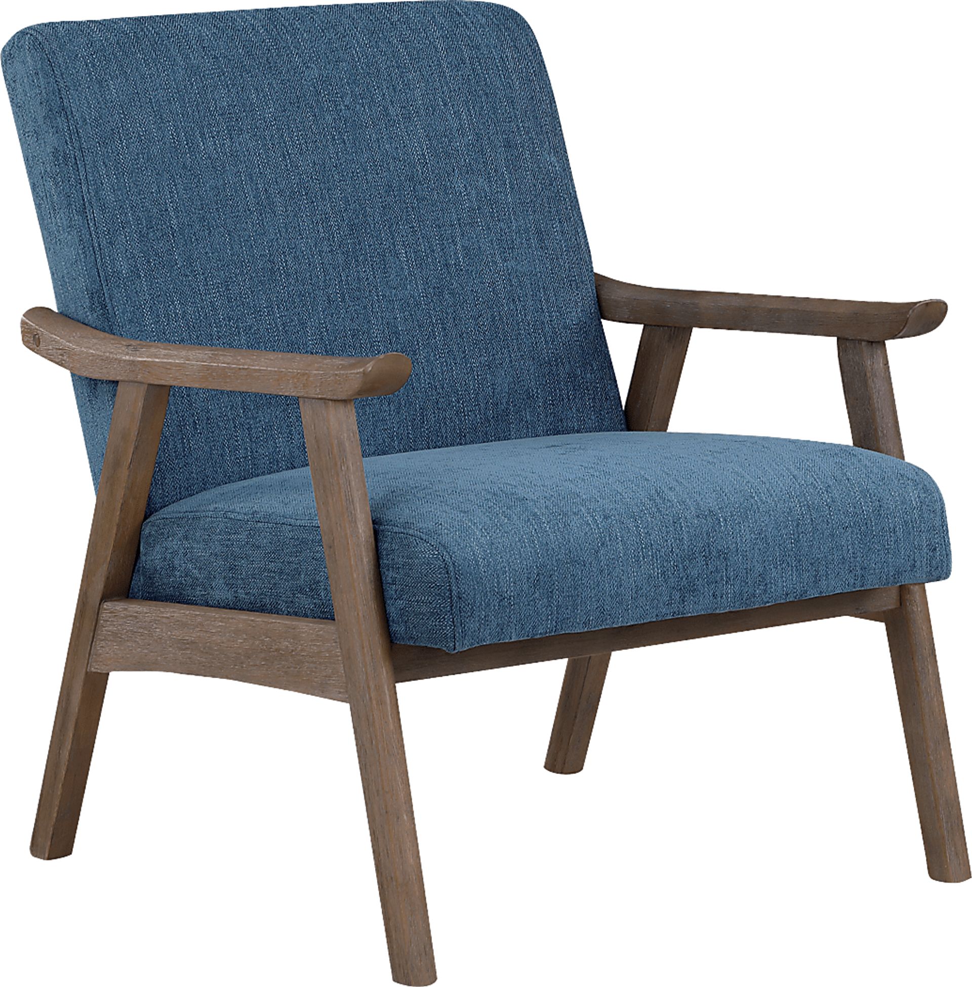 Sarapan II Navy Accent Chair - Image 1