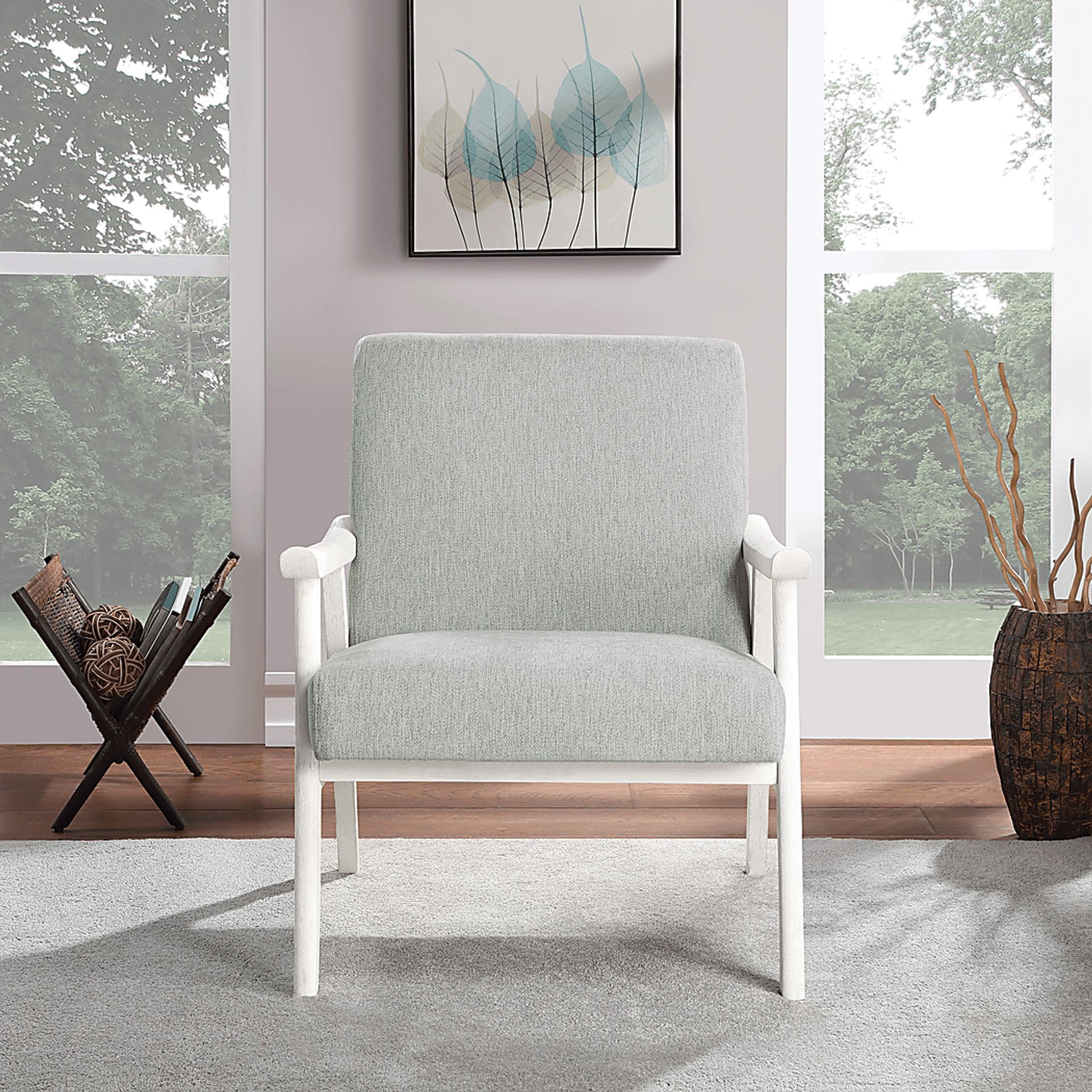 Sarapan IV Gray Accent Chair - Image 3