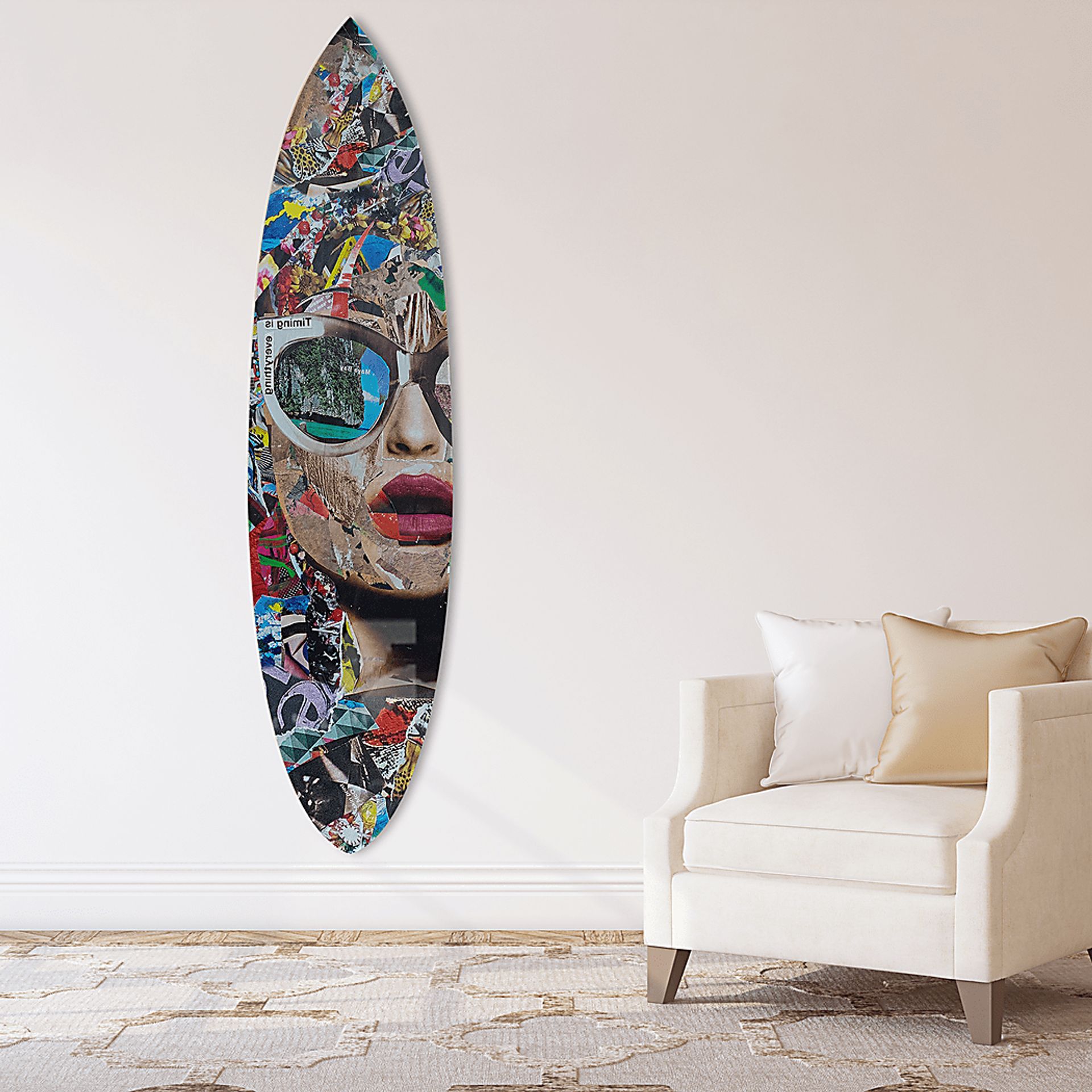 Sara's Future White Wall Decor - Image 2