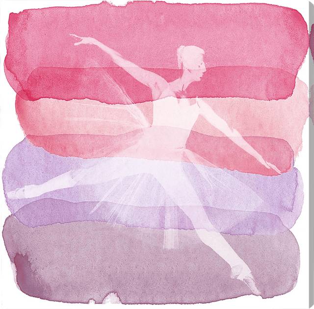 Sara's Recital I Pink Artwork - Thumbnail - Image 1